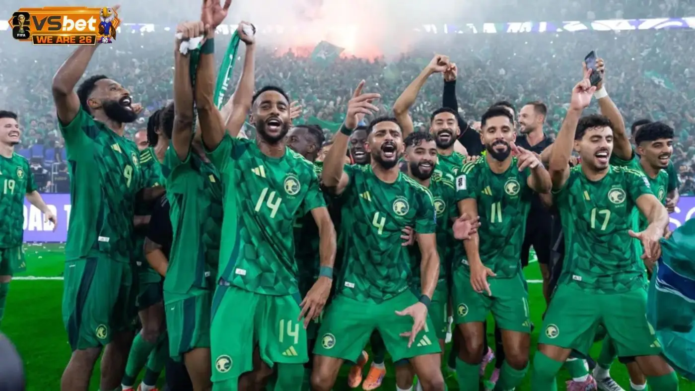 Đội tuyển Ả Rập Saudi sẵn sàng cho thử thách bảng H